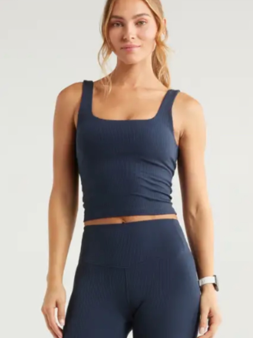 Zella Thrive Rib Bra Tank - Small